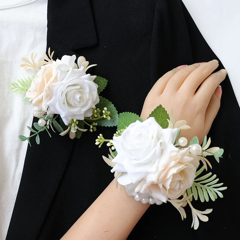 25037 Light yellow white Bohemian Rose Flower Boutonniere and Wrist Corsage Perfect for Brides Groomsmen and Wedding Decorations
25037 Light yellow white Bohemian Rose Flower Boutonniere and Wrist Corsage Perfect for Brides Groomsmen and Wedding Decorations