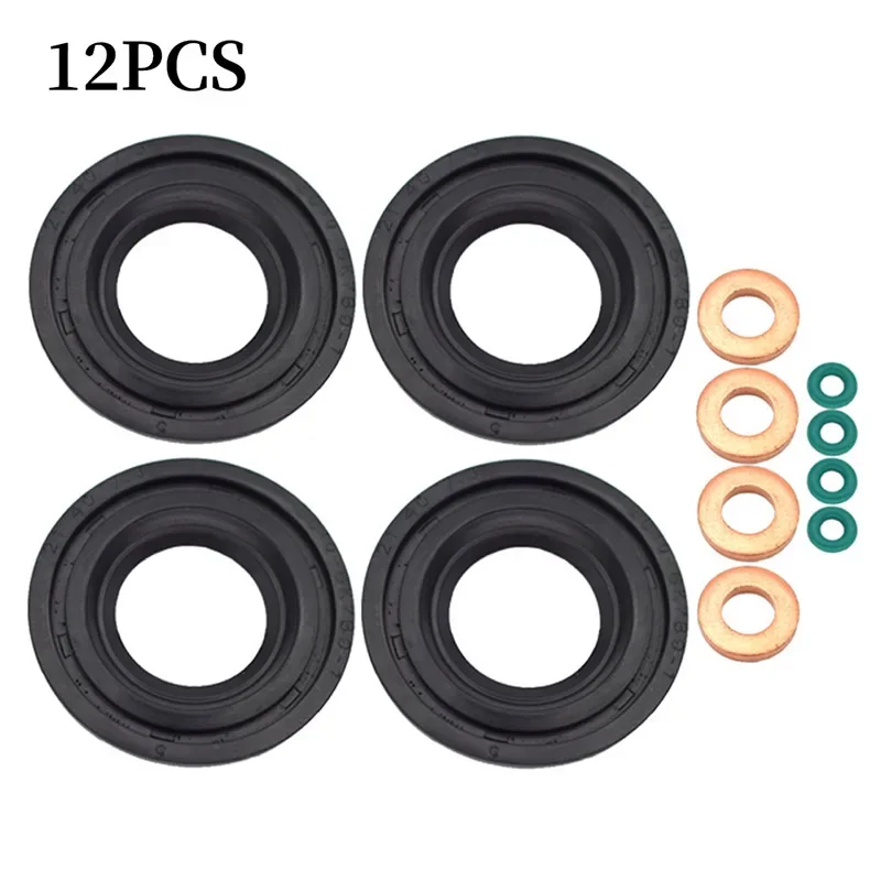Car Fuel Injector Seal Washer O Ring Set for Citroen Peugeot 6C1Q-6K780-AB Auto Valve Cover Fuel Repair Replace Kit Parts
Car Fuel Injector Seal Washer O Ring Set for Citroen Peugeot 6C1Q-6K780-AB Auto Valve Cover Fuel Repair Replace Kit Parts