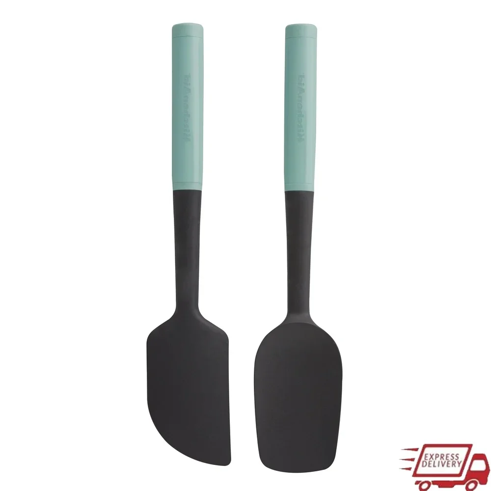 Universal 2-piece Silicone Spatula Set Spoon Scraper Heat Resistant Kitchen Utensils Baking Cooking Dishwasher Safe ABS Handle
Universal 2-piece Silicone Spatula Set Spoon Scraper Heat Resistant Kitchen Utensils Baking Cooking Dishwasher Safe ABS Handle