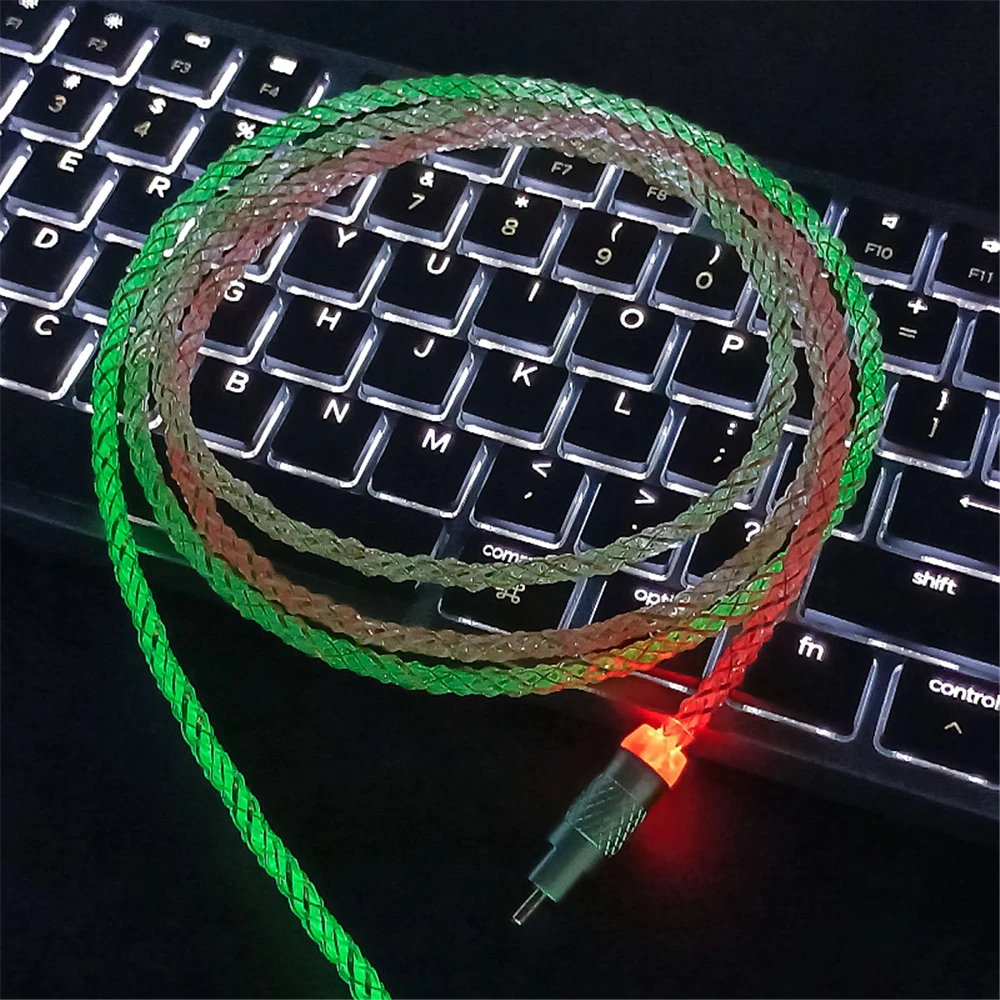 Full Protocol 1/1.6M Data Cable Type-c USB Phone Charging Cable RGB Light-emitting Keyboard Cable
Full Protocol 1/1.6M Data Cable Type-c USB Phone Charging Cable RGB Light-emitting Keyboard Cable