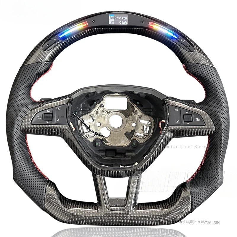 Hot For Skoda Octavia VRS 2015-2020 Model Carbon Fiber Steering Wheel Customized Sport Wheel
Hot For Skoda Octavia VRS 2015-2020 Model Carbon Fiber Steering Wheel Customized Sport Wheel
