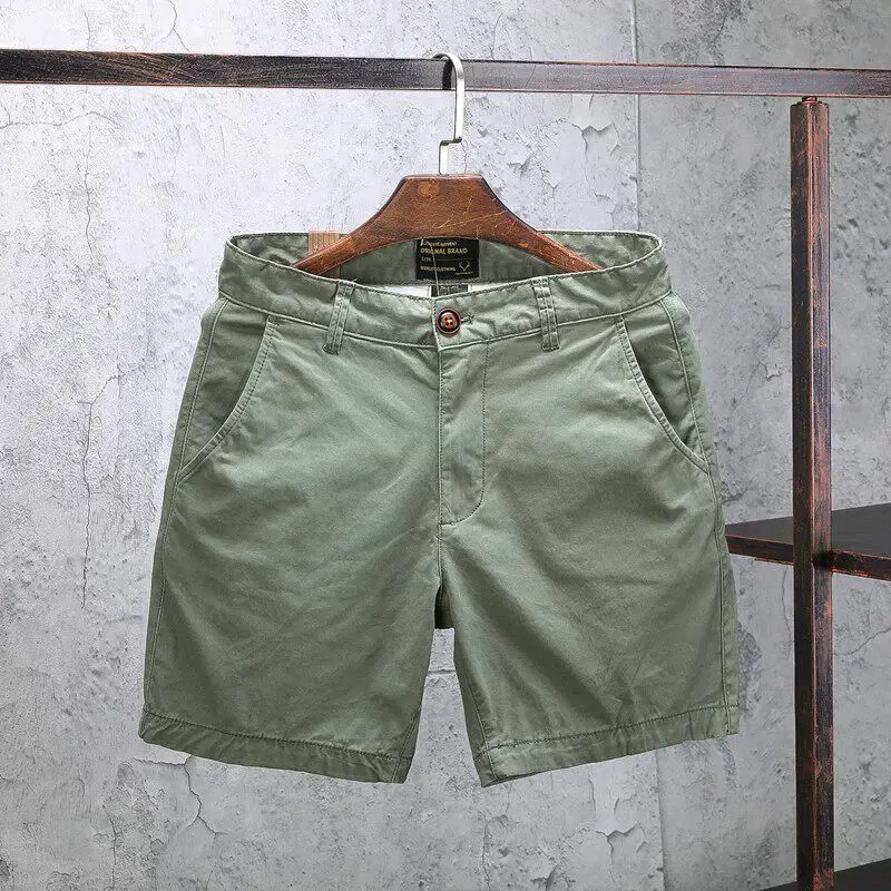 Casual Summer Beach Men's Shorts Elastic Versatile Sporty Lightweight Cotton Youth Straight Leg Green Color Pure Style
Casual Summer Beach Men's Shorts Elastic Versatile Sporty Lightweight Cotton Youth Straight Leg Green Color Pure Style