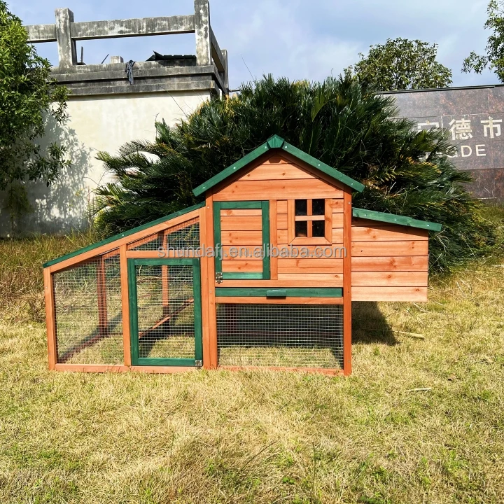 SDC018 Eco-Friendly Large Breathable Pet House Chicken Run With Steel For Poultry Birds Printed Wooden Chicken Coop All Seasons
SDC018 Eco-Friendly Large Breathable Pet House Chicken Run With Steel For Poultry Birds Printed Wooden Chicken Coop All Seasons