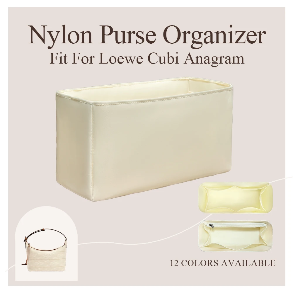 Nylon Purse Organizer Insert Fit for Loewe Cubi Anagram Handbag Small Inside Bag Organizer Insert Slim Inner Liner Bag Organizer
Nylon Purse Organizer Insert Fit for Loewe Cubi Anagram Handbag Small Inside Bag Organizer Insert Slim Inner Liner Bag Organizer