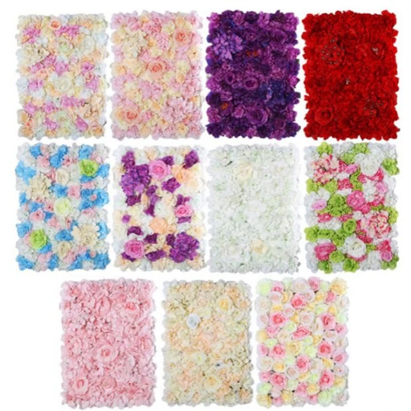40X60CM Artificial Flower Silk Rose Flower Wall 3D Wedding Background Christmas Party Decoration Fake Flowers
40X60CM Artificial Flower Silk Rose Flower Wall 3D Wedding Background Christmas Party Decoration Fake Flowers