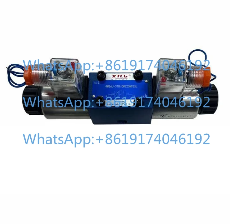 High Pressure Hydraulic Solenoid Valve 4WE6D-61B/CG24N9Z5L Solenoid Directional Valve 6E/6G/6H/6J/6D
High Pressure Hydraulic Solenoid Valve 4WE6D-61B/CG24N9Z5L Solenoid Directional Valve 6E/6G/6H/6J/6D