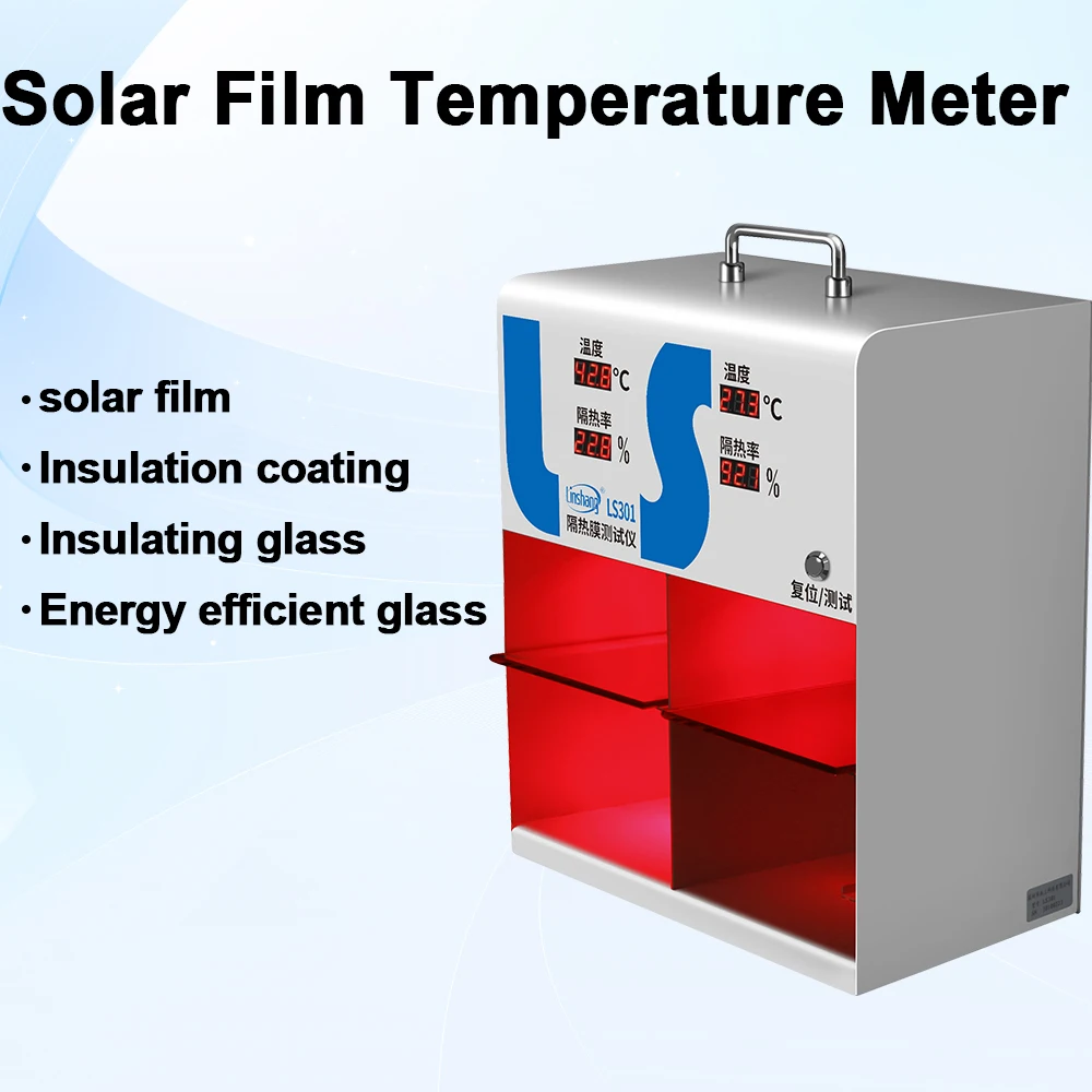 RTS LS301 Measure Glass Temperature Heat Insulation Rate Solar Window Film Tester Infrared Temperature Tester
RTS LS301 Measure Glass Temperature Heat Insulation Rate Solar Window Film Tester Infrared Temperature Tester