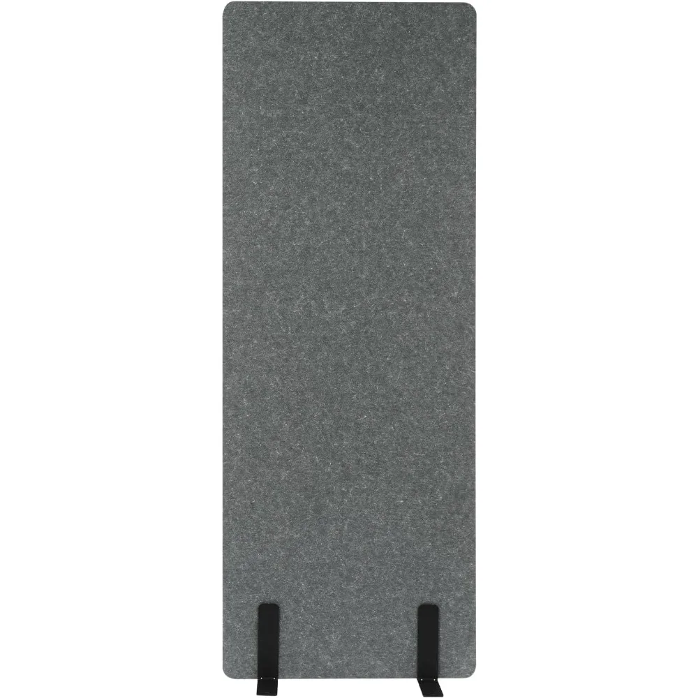 Freestanding 24" x 66" Noise Reducing Acoustic Room Wall Cubicle Divider Office Partition Stand-Alone Panel, Light Gray Stand
Freestanding 24" x 66" Noise Reducing Acoustic Room Wall Cubicle Divider Office Partition Stand-Alone Panel, Light Gray Stand
