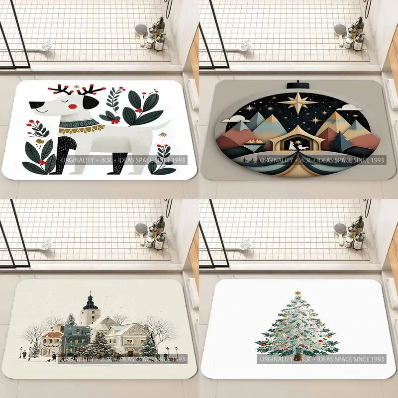 Colorful Christmas Pattern Mat Living Room Decoration Home Sofa Non-Slip Carpet Study Bedroom Tatami Children'S Soft Floor Mat
Colorful Christmas Pattern Mat Living Room Decoration Home Sofa Non-Slip Carpet Study Bedroom Tatami Children'S Soft Floor Mat