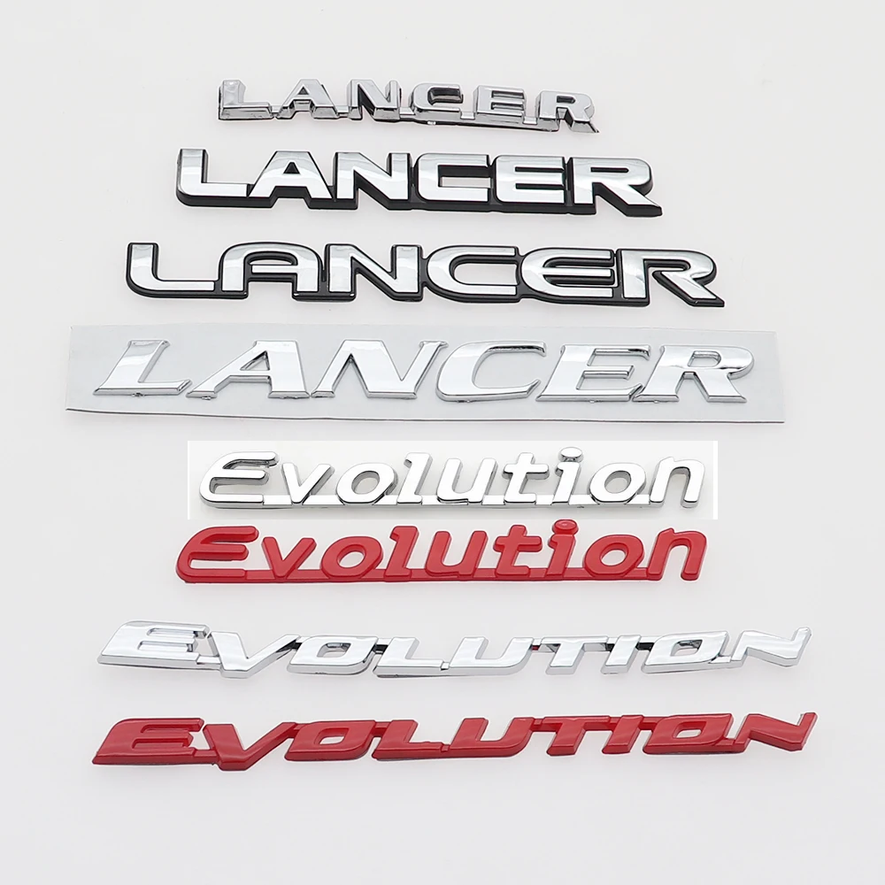 1PC 3D ABS LANCER EVOLUTION Car Letter Logo Sticker Tail Bumper Badge Auto Rear Trunk Emblem Decals Accessories SL
1PC 3D ABS LANCER EVOLUTION Car Letter Logo Sticker Tail Bumper Badge Auto Rear Trunk Emblem Decals Accessories SL