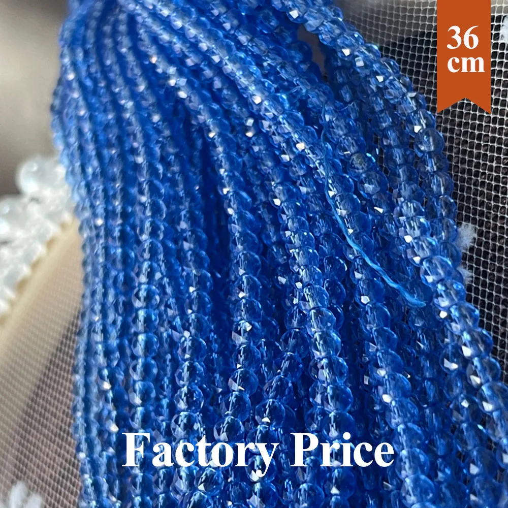 10 Strings Faceted Natural Spinel Stone Beads 2mm 3mm Round Blue Glass Spacer Stone Beaded Bracelet DIY Jewelry Making Necklace
10 Strings Faceted Natural Spinel Stone Beads 2mm 3mm Round Blue Glass Spacer Stone Beaded Bracelet DIY Jewelry Making Necklace