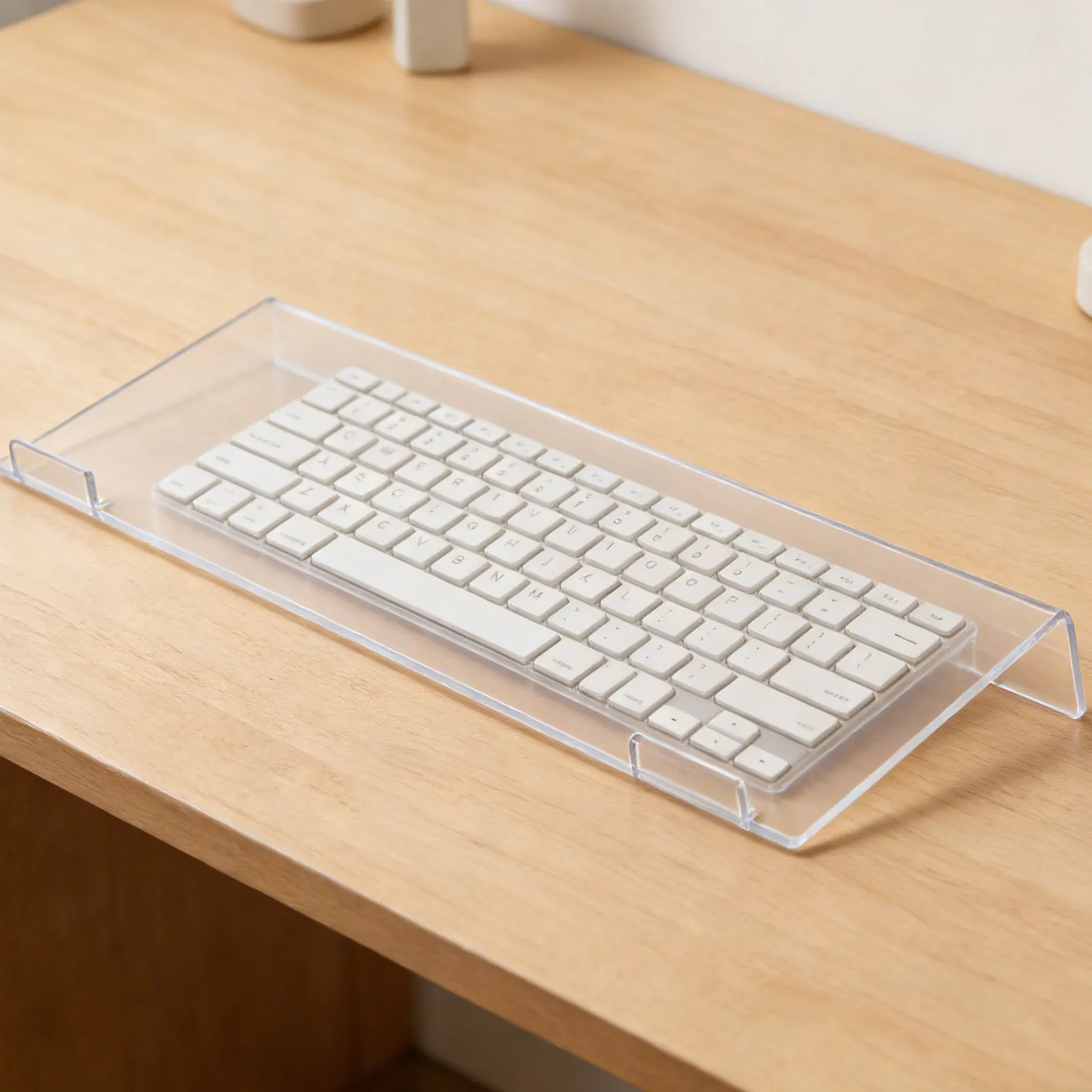 Эргономичная регулируемая по высоте подставка для клавиатуры с нескользящими накладками, идеально подходит для офиса, дома, рабочей станции, обеспечивает комфорт для запястий при письме и наборе текста на столе.
Эргономичная регулируемая по высоте подставка для клавиатуры с нескользящими накладками, идеально подходит для офиса, дома, рабочей станции, обеспечивает комфорт для запястий при письме и наборе текста на столе.