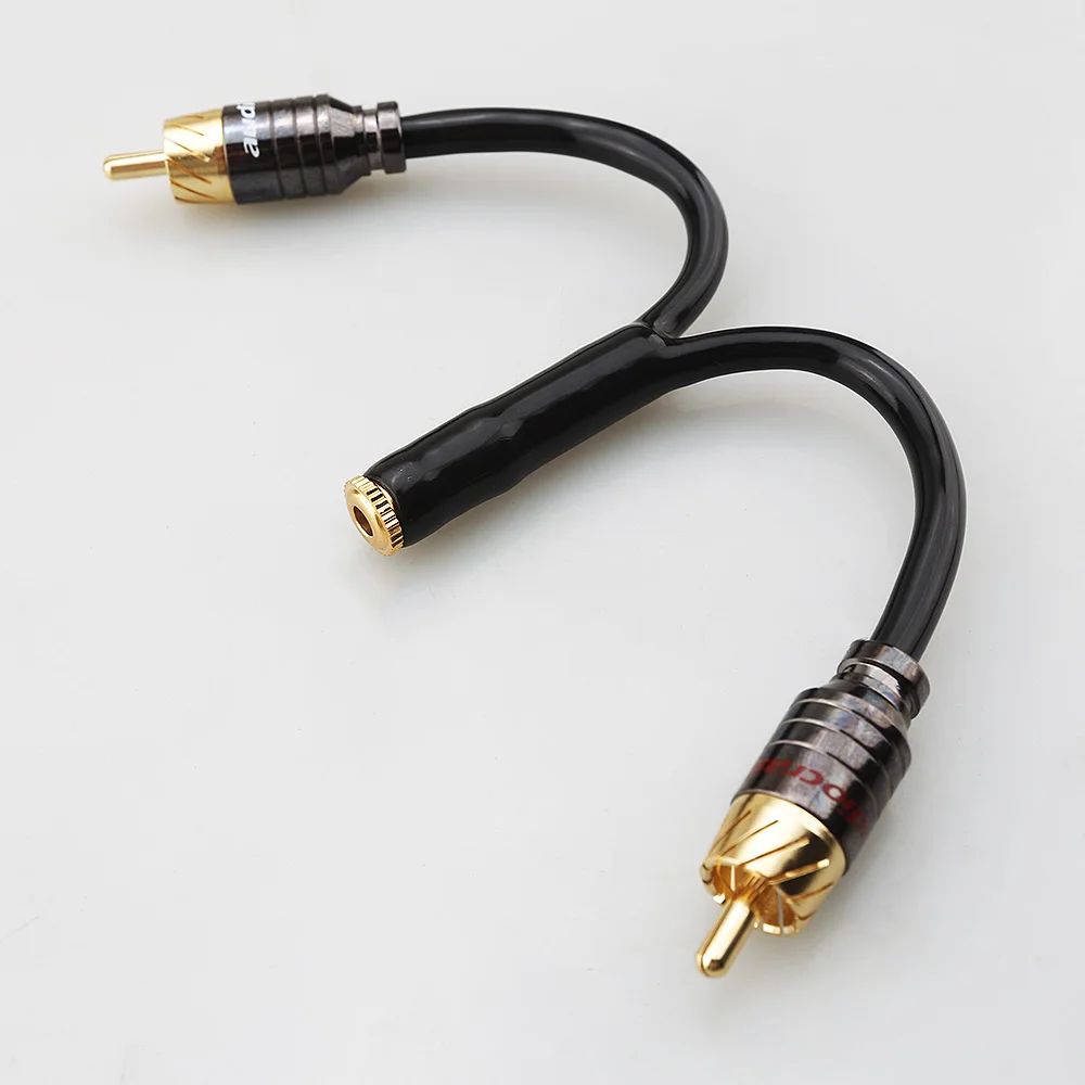 10cm HIFI 3.5mm stereo 2.5mm Balanced 4.4mm Balance Female to 2 RCA Male Audio Cable
10cm HIFI 3.5mm stereo 2.5mm Balanced 4.4mm Balance Female to 2 RCA Male Audio Cable