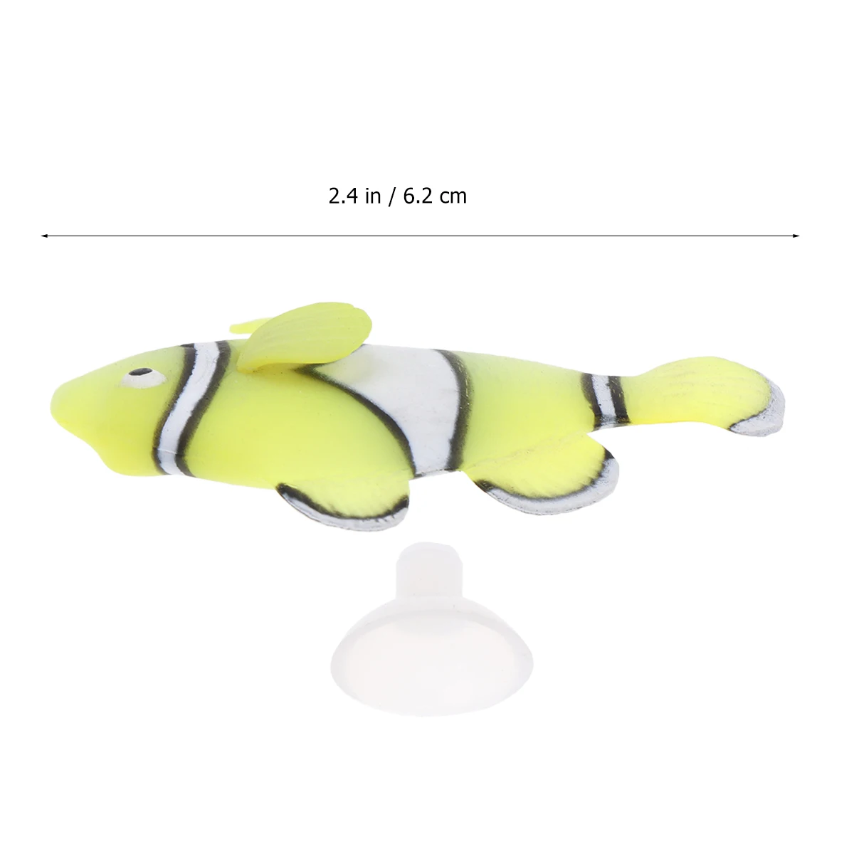 Artificial Clownfish Premium Silicone Safe Aquarium Fish Tank Kids Toys Swim Aquarium Plastic nament Float Water Flow
Artificial Clownfish Premium Silicone Safe Aquarium Fish Tank Kids Toys Swim Aquarium Plastic nament Float Water Flow
