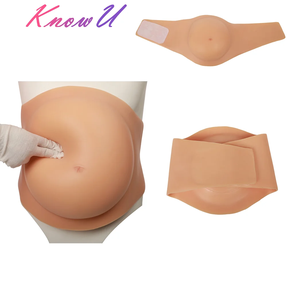 KnowU 4-6Months Velcro Fake Belly Artificial Fake Pregnancy Baby Bump Silicone Prosthetics Tummy for Cosplay
KnowU 4-6Months Velcro Fake Belly Artificial Fake Pregnancy Baby Bump Silicone Prosthetics Tummy for Cosplay