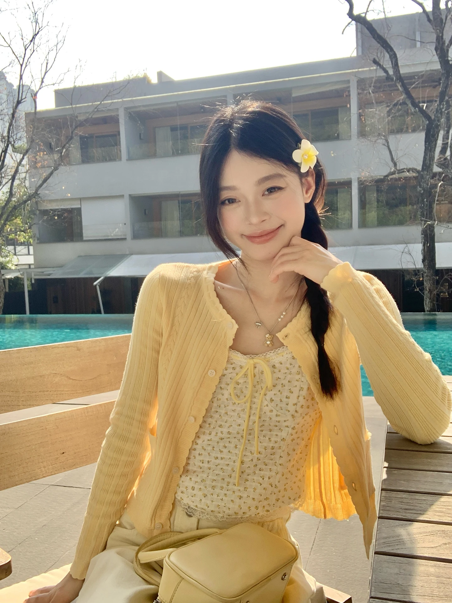 Yellow Knitted Open Cardigan Women's Slim Fit Dopane Sle Spring Outerwear Commute Faion Korean Loose pe Long Sve
Yellow Knitted Open Cardigan Women's Slim Fit Dopane Sle Spring Outerwear Commute Faion Korean Loose pe Long Sve