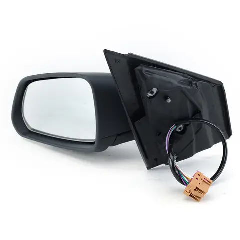Rearview Mirror Assembly For VW POLO MK4 2005 2006 2007 2009 2010 Primer Manual Folding Heated Door Side Mirror Car Accessories