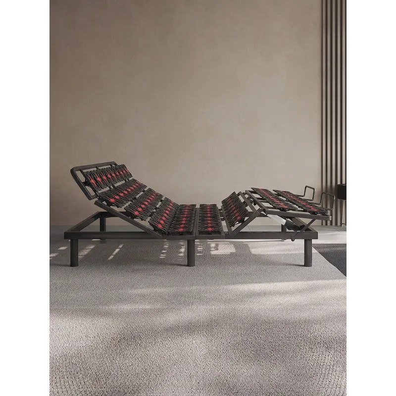 Smart home series, flying wing intelligent electric bed frame zero gravity automatic lifting remote control
Smart home series, flying wing intelligent electric bed frame zero gravity automatic lifting remote control