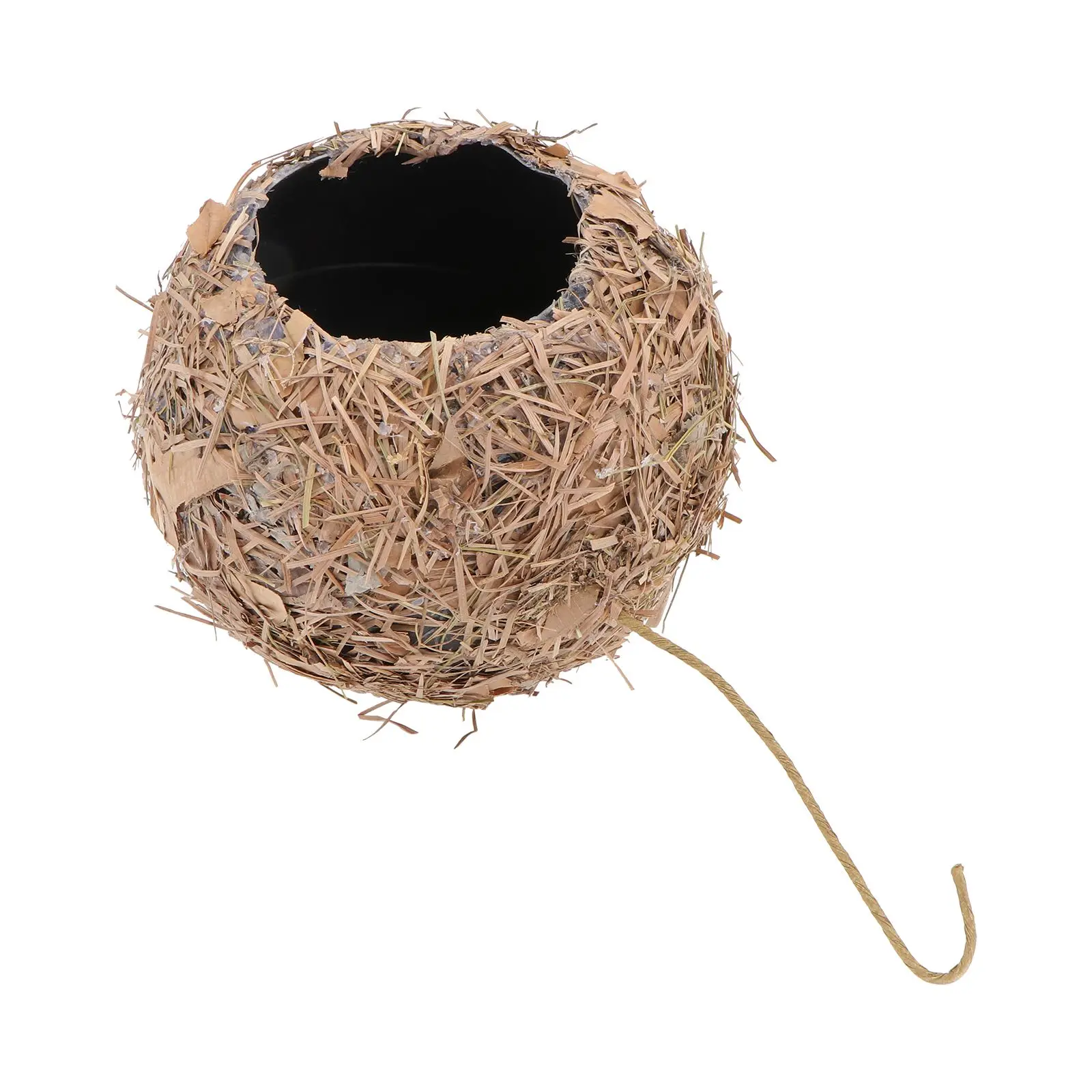 Straw Woven Hanging Bird House Natural Fiber Home Decoration Garden Ornament Eco Friendly Nest Pet Shelter
Straw Woven Hanging Bird House Natural Fiber Home Decoration Garden Ornament Eco Friendly Nest Pet Shelter