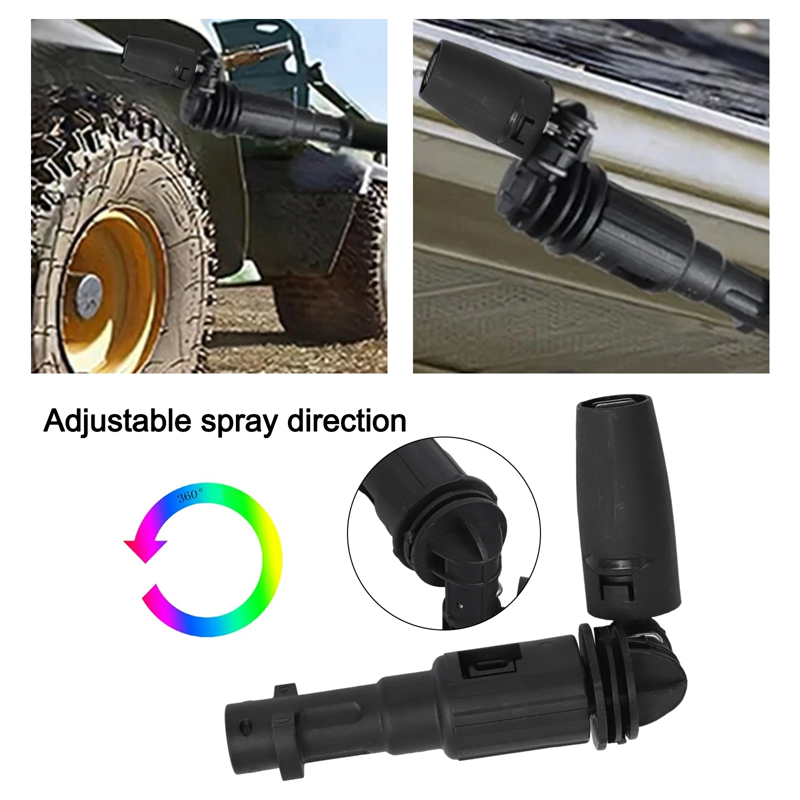 1 Piece High-Pressure Water With 360° Rotating Nozzle For Karcher Washers For Turbo Garden Power Tool Accessories
1 Piece High-Pressure Water With 360° Rotating Nozzle For Karcher Washers For Turbo Garden Power Tool Accessories