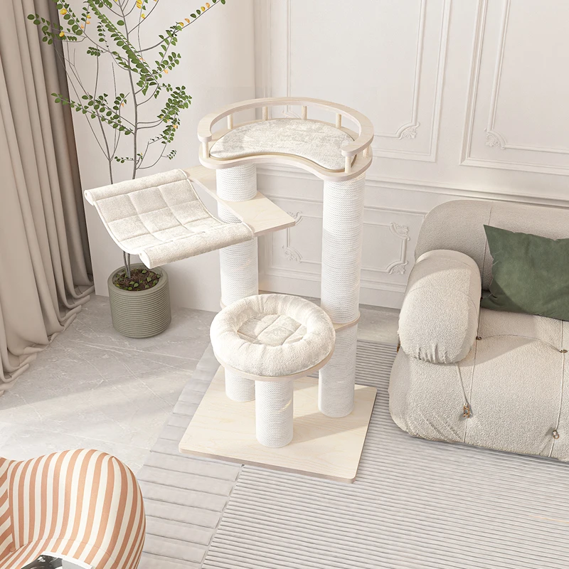 Cat Tree 2024 Hot Selling Pet Cat Climbing Frame Modern Wooden Sisal Multi Level Luxury Large Cat Tree
Cat Tree 2024 Hot Selling Pet Cat Climbing Frame Modern Wooden Sisal Multi Level Luxury Large Cat Tree