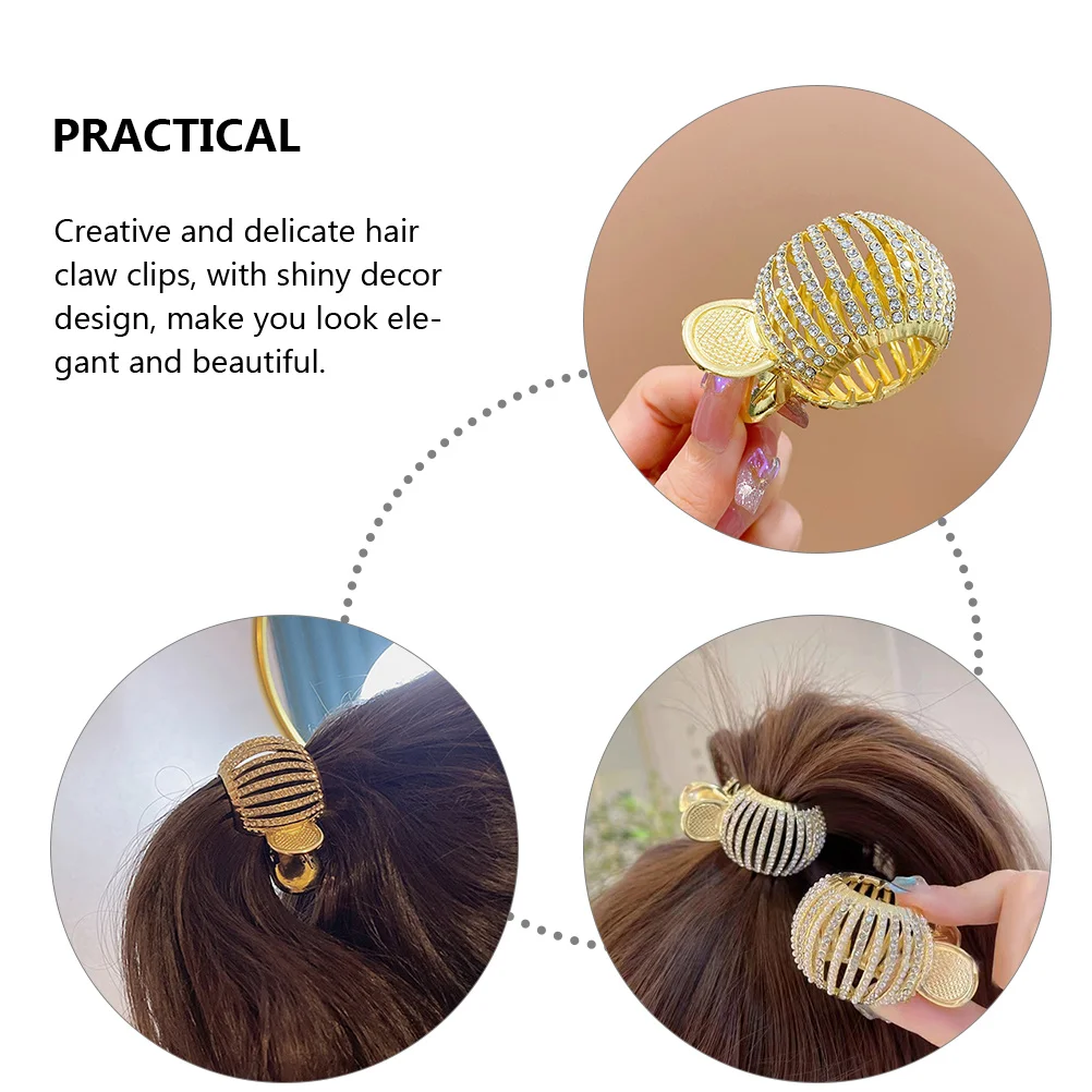 Rhinestone Hair Clips Black 3# Decor Ponytail Accessories Claw Clip For Ponytail Styling Tool Women Hair
Rhinestone Hair Clips Black 3# Decor Ponytail Accessories Claw Clip For Ponytail Styling Tool Women Hair