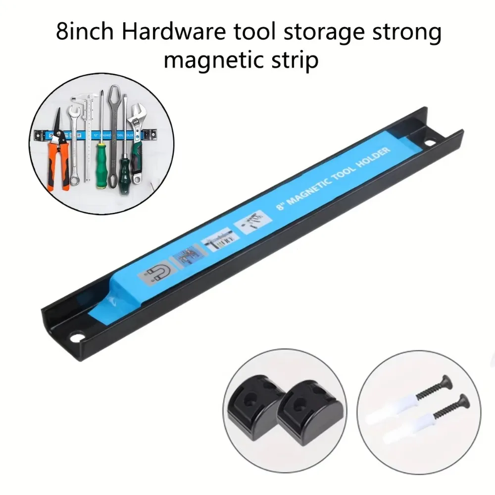 Heavy-duty Magnet Magnetic Tool Storage Rack Space-Saving Magnetic Bar Steel Magnetic Tool Holder Strong Metal
Heavy-duty Magnet Magnetic Tool Storage Rack Space-Saving Magnetic Bar Steel Magnetic Tool Holder Strong Metal