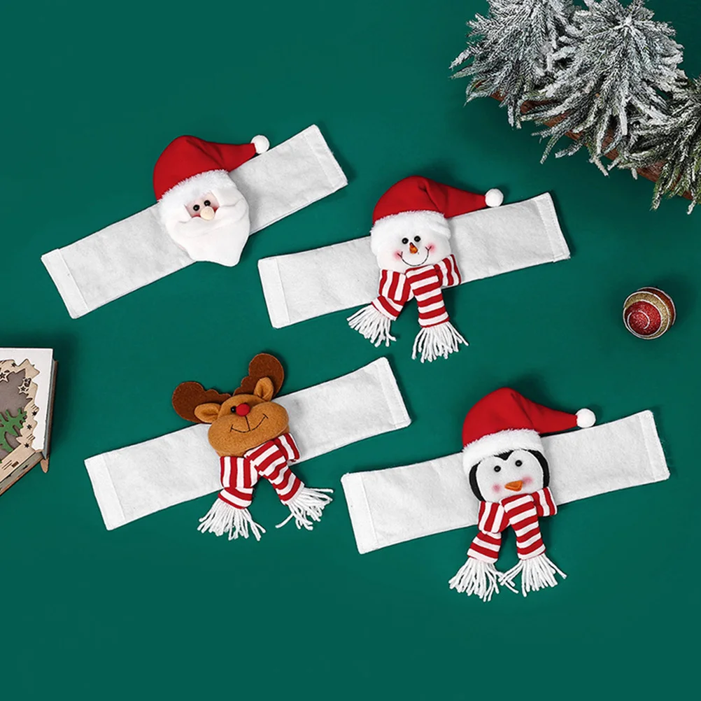 4pcs Christmas Curtain Tiebacks Buckle Soft Non-Woven Xmas Drapery Holdback Straps Home Bedroom Window Decoration Fastener
4pcs Christmas Curtain Tiebacks Buckle Soft Non-Woven Xmas Drapery Holdback Straps Home Bedroom Window Decoration Fastener