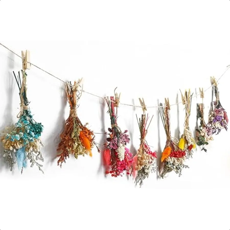 8 Sets Mini Dried Flower Bouquet Valentine s Day Decoration Natural Dried Flower Bouquet Wall Hanging Decor Boho Flower Wall De
8 Sets Mini Dried Flower Bouquet Valentine s Day Decoration Natural Dried Flower Bouquet Wall Hanging Decor Boho Flower Wall De