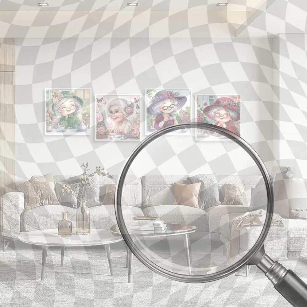 4Pcs 30x30cm Old Lady 5D DIY Special Shape Crystal Partial Diamond Painting Kit
4Pcs 30x30cm Old Lady 5D DIY Special Shape Crystal Partial Diamond Painting Kit