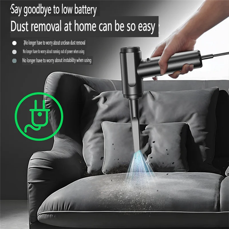 AY14 -High-Power Wired Dust Blower Mini Computer Host Keyboard Dust Collector Handheld Household Blower US-Plug
AY14 -High-Power Wired Dust Blower Mini Computer Host Keyboard Dust Collector Handheld Household Blower US-Plug