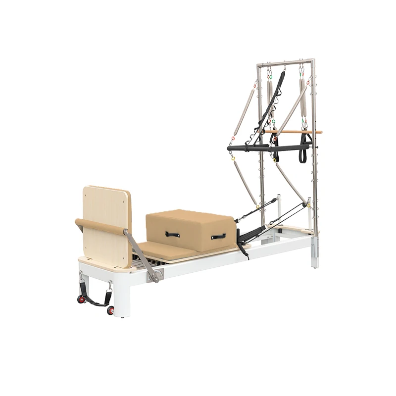Hot Sale Adjustable Portable and Durable Pilates Reformer Aluminum Half Height Frame F6001s
Hot Sale Adjustable Portable and Durable Pilates Reformer Aluminum Half Height Frame F6001s