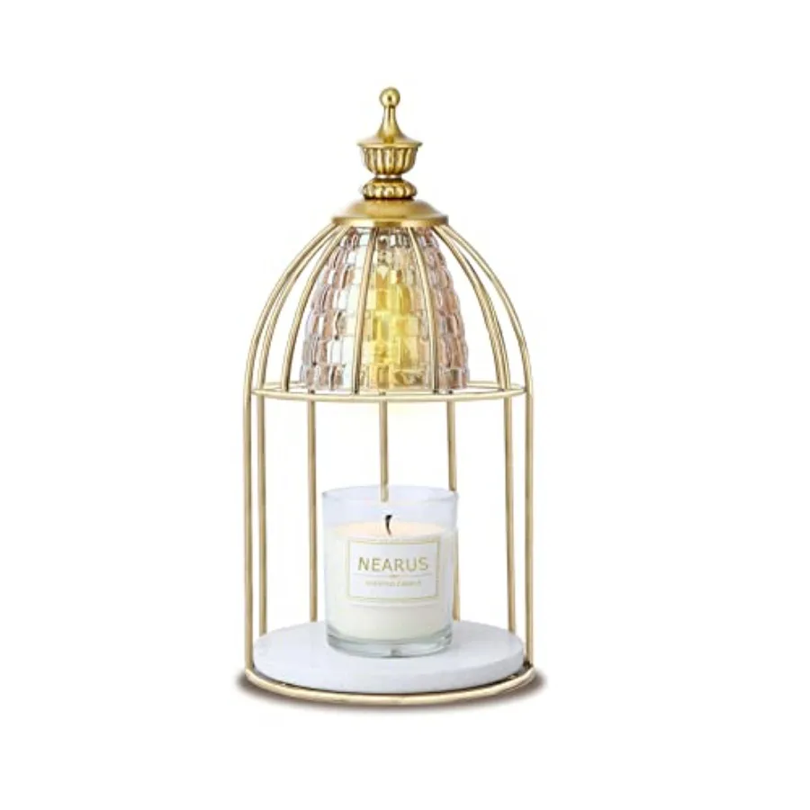 Candle Warmer Lamp, Auto Shut Off and Brightness Heat Level Control with Timer and Dimmable Switch, Top-Down Candle Melting wit
Candle Warmer Lamp, Auto Shut Off and Brightness Heat Level Control with Timer and Dimmable Switch, Top-Down Candle Melting wit