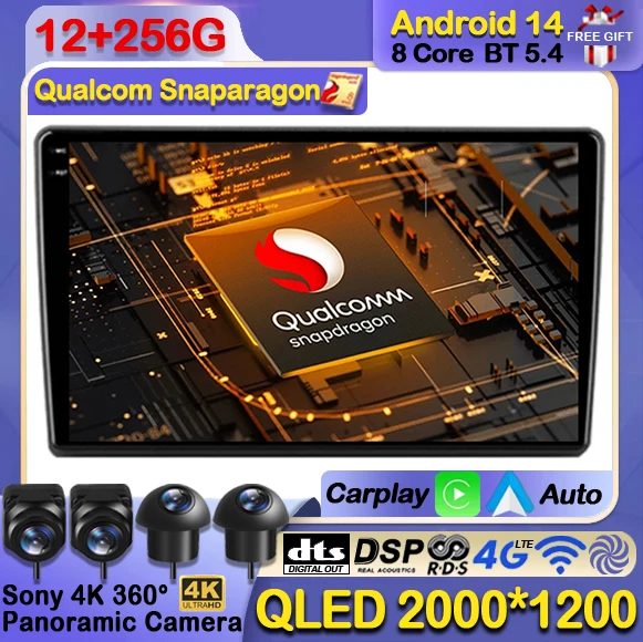 Android 14 беспроводной Carplay Auto для Kia Ceed ED 2006 2007 2008-2012 автомобильный радиоприемник мультимедийный стерео видеоплеер Navi GPS 4G WIFI
Android 14 беспроводной Carplay Auto для Kia Ceed ED 2006 2007 2008-2012 автомобильный радиоприемник мультимедийный стерео видеоплеер Navi GPS 4G WIFI