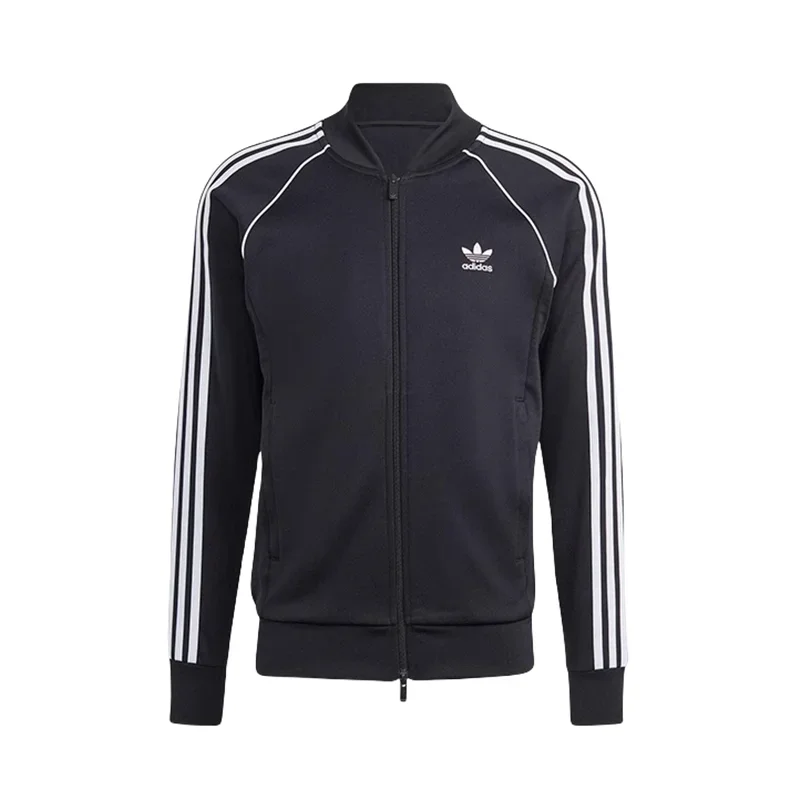 Adidas ADICOLOR Series Sports Tennis Running Gym Long-sleeved Jacket Striped color matching Male Black/White IM4545
Adidas ADICOLOR Series Sports Tennis Running Gym Long-sleeved Jacket Striped color matching Male Black/White IM4545