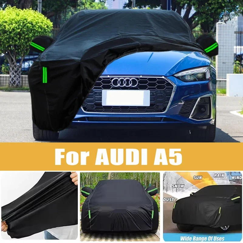 For AUDI A5 Full Car Cover Four Seasons Universal Outdoor Sun Anti UV Rain Snow Dust Protection Oxford Cloth Car Accessories
For AUDI A5 Full Car Cover Four Seasons Universal Outdoor Sun Anti UV Rain Snow Dust Protection Oxford Cloth Car Accessories