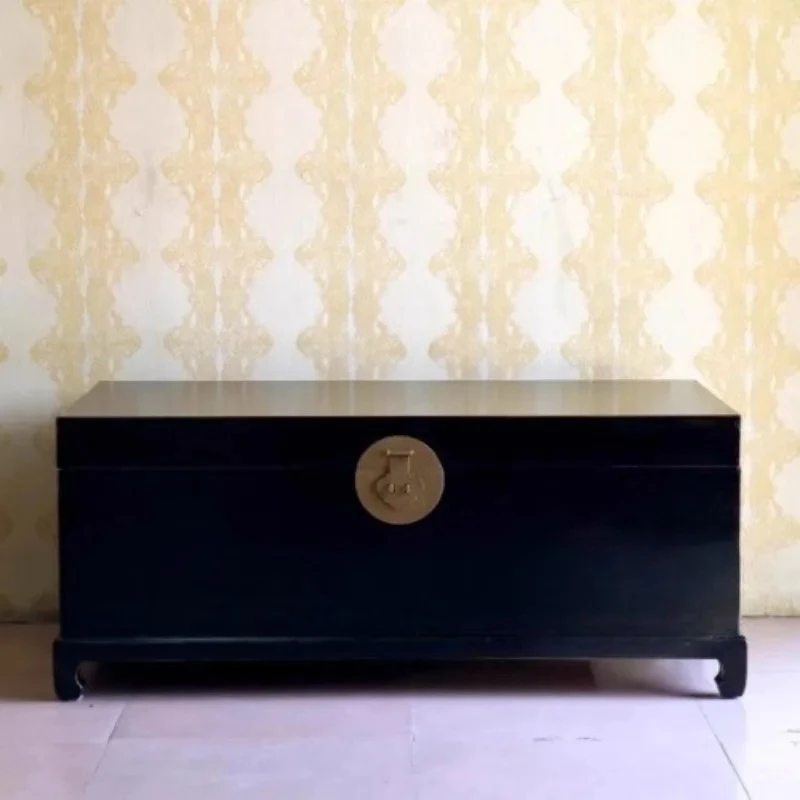 New Chinese box table solid wood living room box coffee table antique simple coffee table TV cabinet
New Chinese box table solid wood living room box coffee table antique simple coffee table TV cabinet