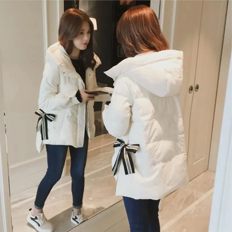 Down Cotton Jacket Women 2022 Winter New Korean Version Slim Fit All-match Padded Jacket Female Thick Warm Long Hooded Parkas
Down Cotton Jacket Women 2022 Winter New Korean Version Slim Fit All-match Padded Jacket Female Thick Warm Long Hooded Parkas
