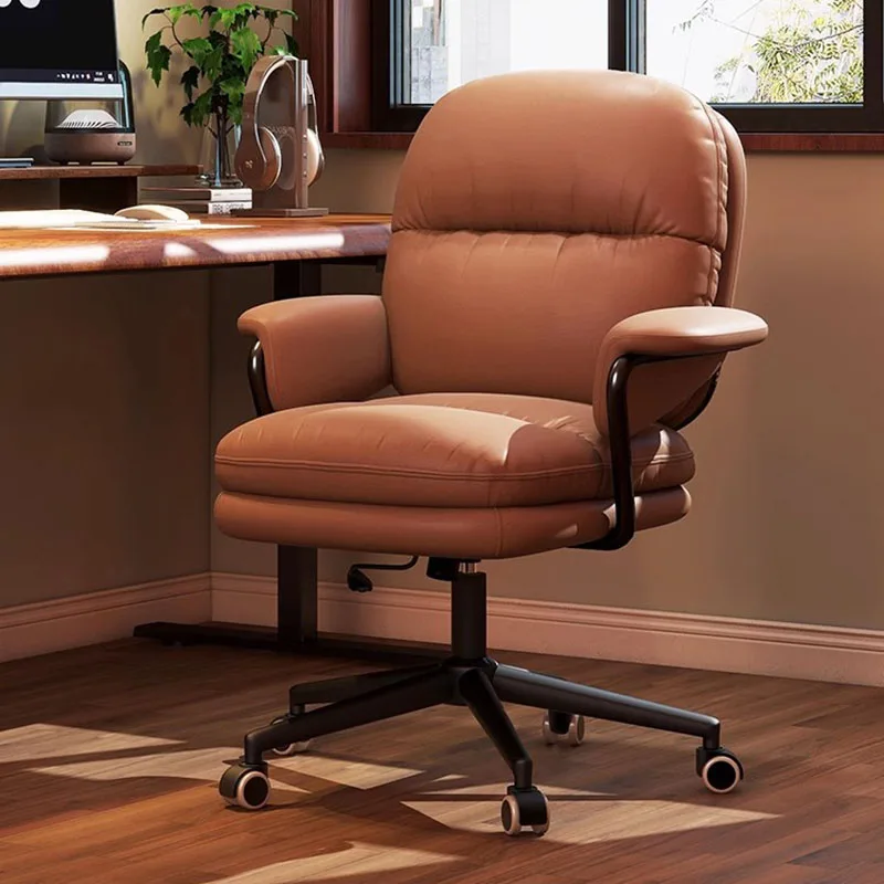 Swivel Designer Office Chair Ergonomic Nordic Relax Fashion Modern Armchairs Working Mobile Cadeira Presidente Office Furniture
Swivel Designer Office Chair Ergonomic Nordic Relax Fashion Modern Armchairs Working Mobile Cadeira Presidente Office Furniture