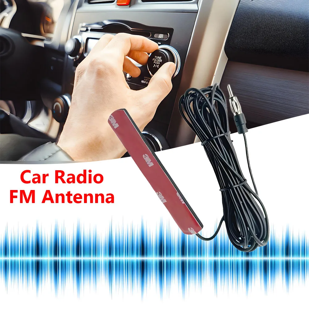 1.5/2M Car FM Radio Antenna No-installation Car Radio Signal Booster Antenna Universal Patch Design for Enhanced Radio Reception
1.5/2M Car FM Radio Antenna No-installation Car Radio Signal Booster Antenna Universal Patch Design for Enhanced Radio Reception