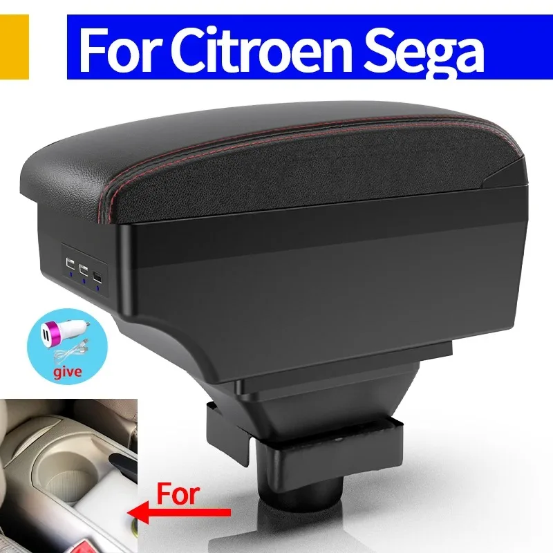 For Citroen Sega armrest box Suitable for Citroen Sega car armrest box interior modification Super large storage space with USB
For Citroen Sega armrest box Suitable for Citroen Sega car armrest box interior modification Super large storage space with USB