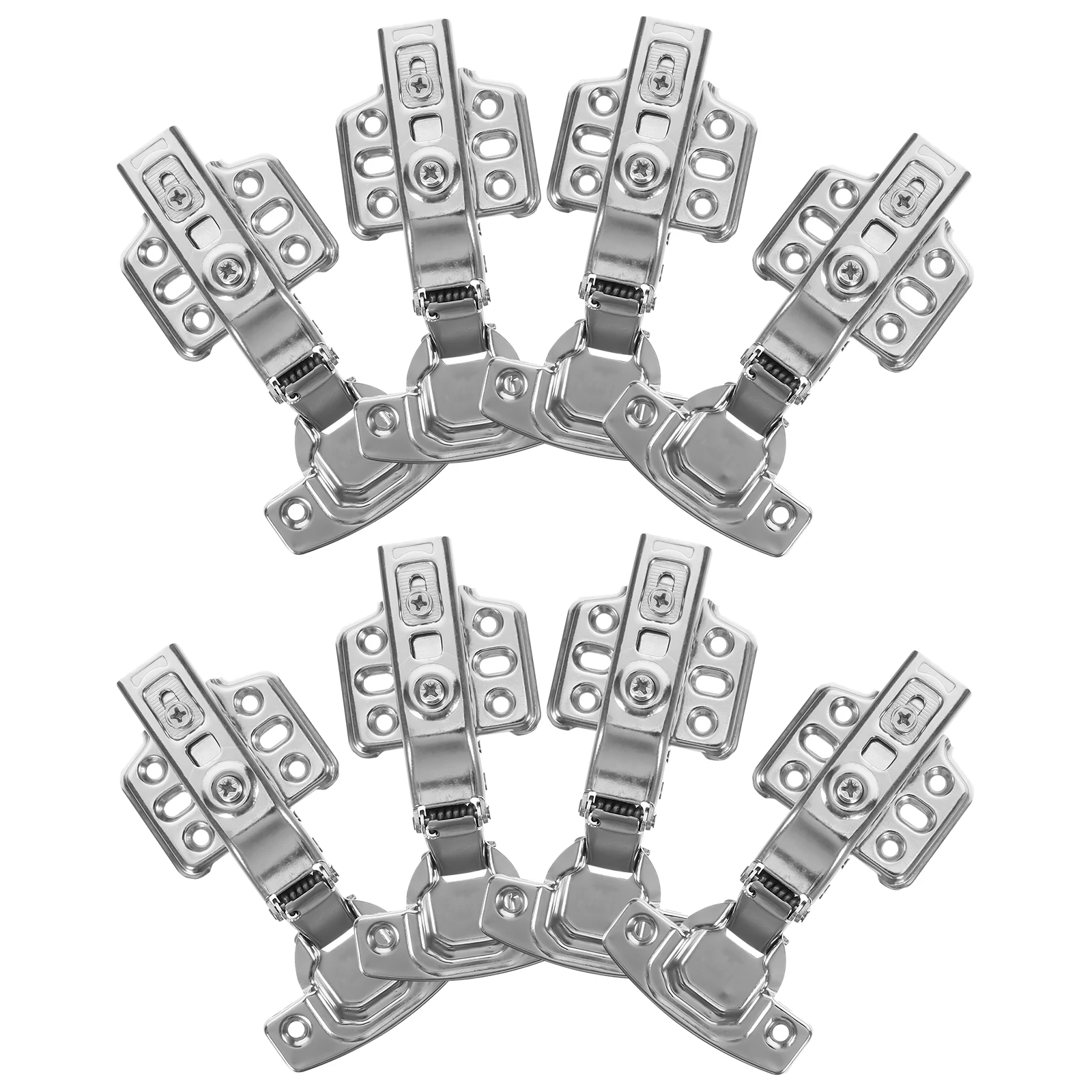 12pcs Stainless Steel Hinges 2mm Thick Cabinet Door Heavy Duty Kitchen Cupboard Wardrobe Self Closing Buffer Hinges Anti Rust
12pcs Stainless Steel Hinges 2mm Thick Cabinet Door Heavy Duty Kitchen Cupboard Wardrobe Self Closing Buffer Hinges Anti Rust