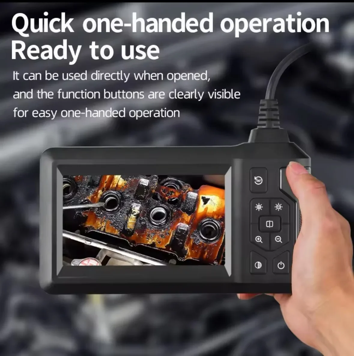 8mm 2MP IP67 Borescope for Tight Spaces | 70° Wide Angle HD Inspection Camera | Industrial Pipeline/Machinery Maintenance in Dus
8mm 2MP IP67 Borescope for Tight Spaces | 70° Wide Angle HD Inspection Camera | Industrial Pipeline/Machinery Maintenance in Dus