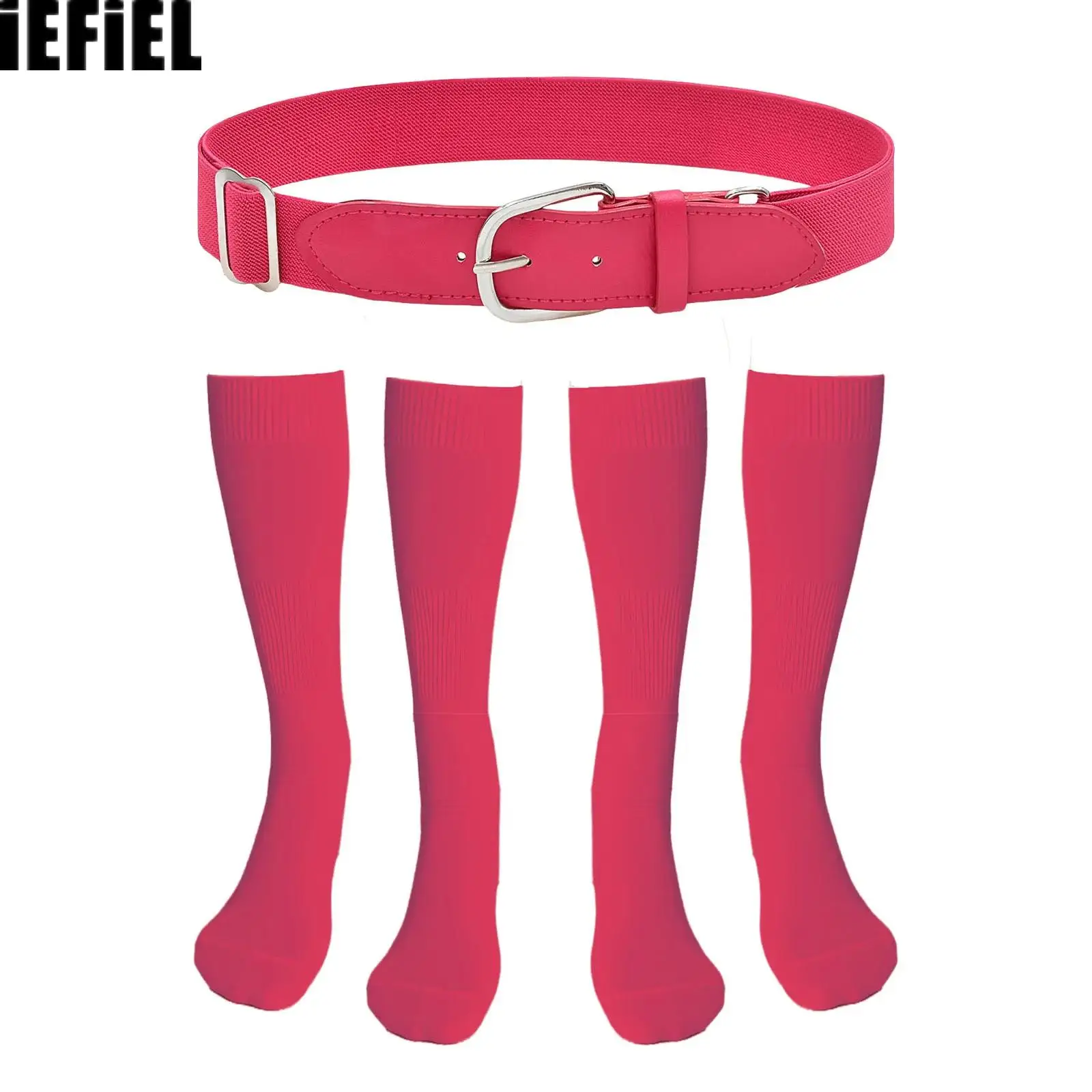 Teenagers Thin Breathable Solid-color Sports Mid-calf Socks with Baseball Belt for Sports Softball Soccer Rugby
Teenagers Thin Breathable Solid-color Sports Mid-calf Socks with Baseball Belt for Sports Softball Soccer Rugby