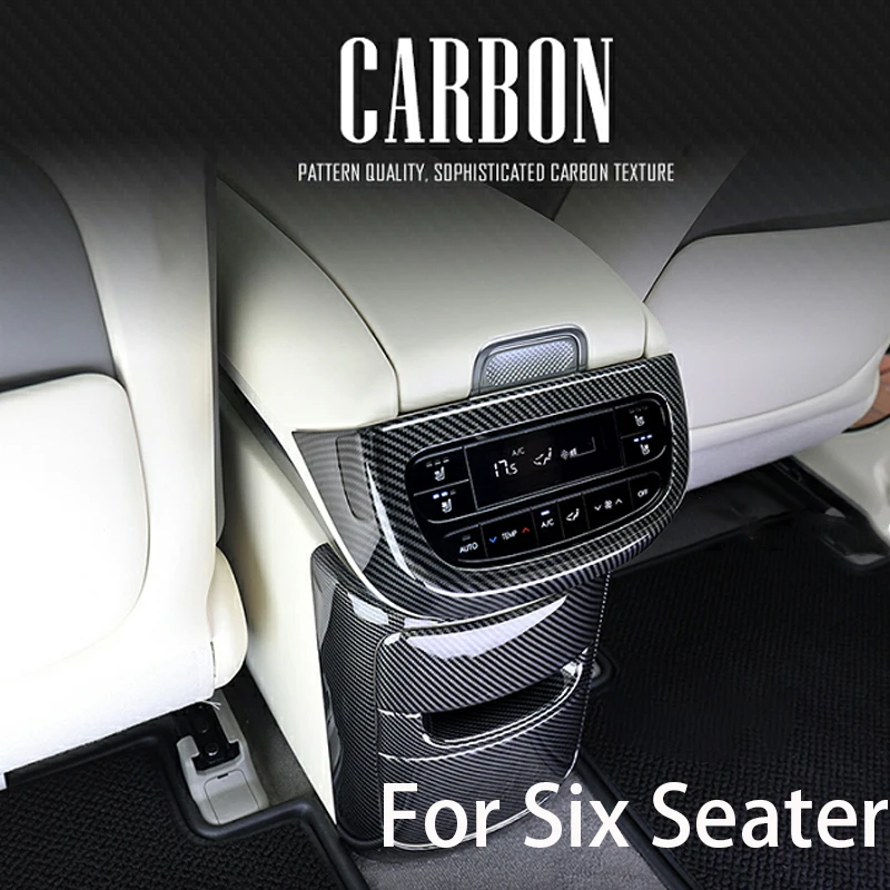 For Hyundai IONIQ 9 2025 2026 ABS Car Rear Seat AC Air Vent Frame Cover Rear Air Outlet Anti Kick Cover Trim Car Accessories
For Hyundai IONIQ 9 2025 2026 ABS Car Rear Seat AC Air Vent Frame Cover Rear Air Outlet Anti Kick Cover Trim Car Accessories