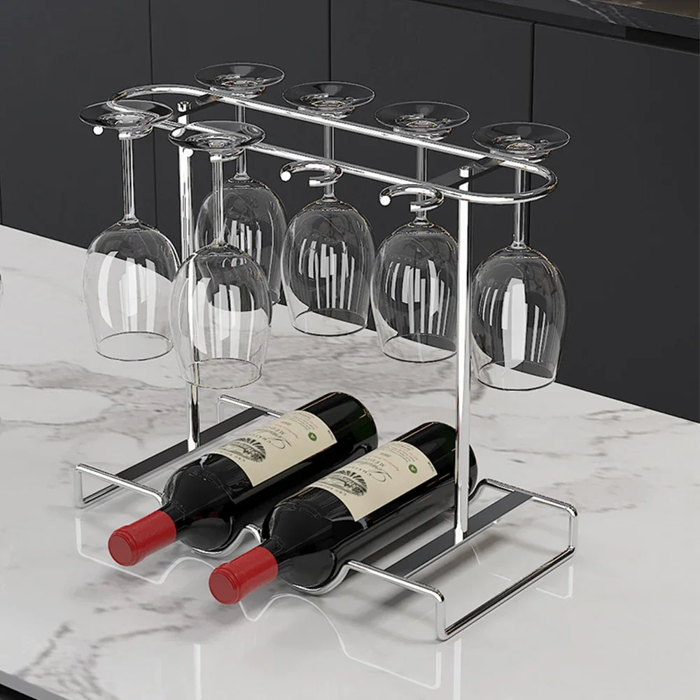 Modern Simplicity Goblet Upside Down Suspended Cup Holder Wine Rack Ornament Kitchen Organizer Household Wine Rack
Modern Simplicity Goblet Upside Down Suspended Cup Holder Wine Rack Ornament Kitchen Organizer Household Wine Rack