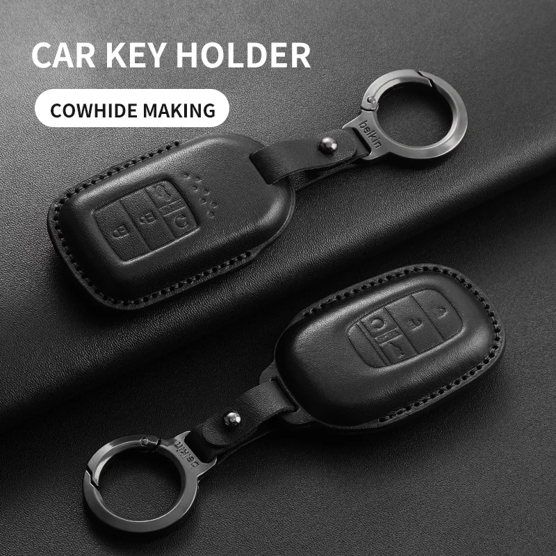 Leather Car Key Case Cover For Honda Civic City Accord CRV CR-V XR-V Vezel Jazz BRV BR-V Car Key Keychain Protective Shell
Leather Car Key Case Cover For Honda Civic City Accord CRV CR-V XR-V Vezel Jazz BRV BR-V Car Key Keychain Protective Shell