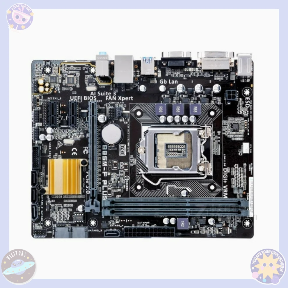 For Gigabyte ASUS H81 B85 main board Z87 Z97 large board LGA1150 pins, desktop computer main board one year replacement
For Gigabyte ASUS H81 B85 main board Z87 Z97 large board LGA1150 pins, desktop computer main board one year replacement