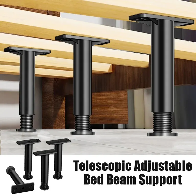 2PCS Telescopic Adjustable Heavy-Duty Support Leg for Bed Frames & Furniture - Robust Plastic Steel, Easy Install
2PCS Telescopic Adjustable Heavy-Duty Support Leg for Bed Frames & Furniture - Robust Plastic Steel, Easy Install