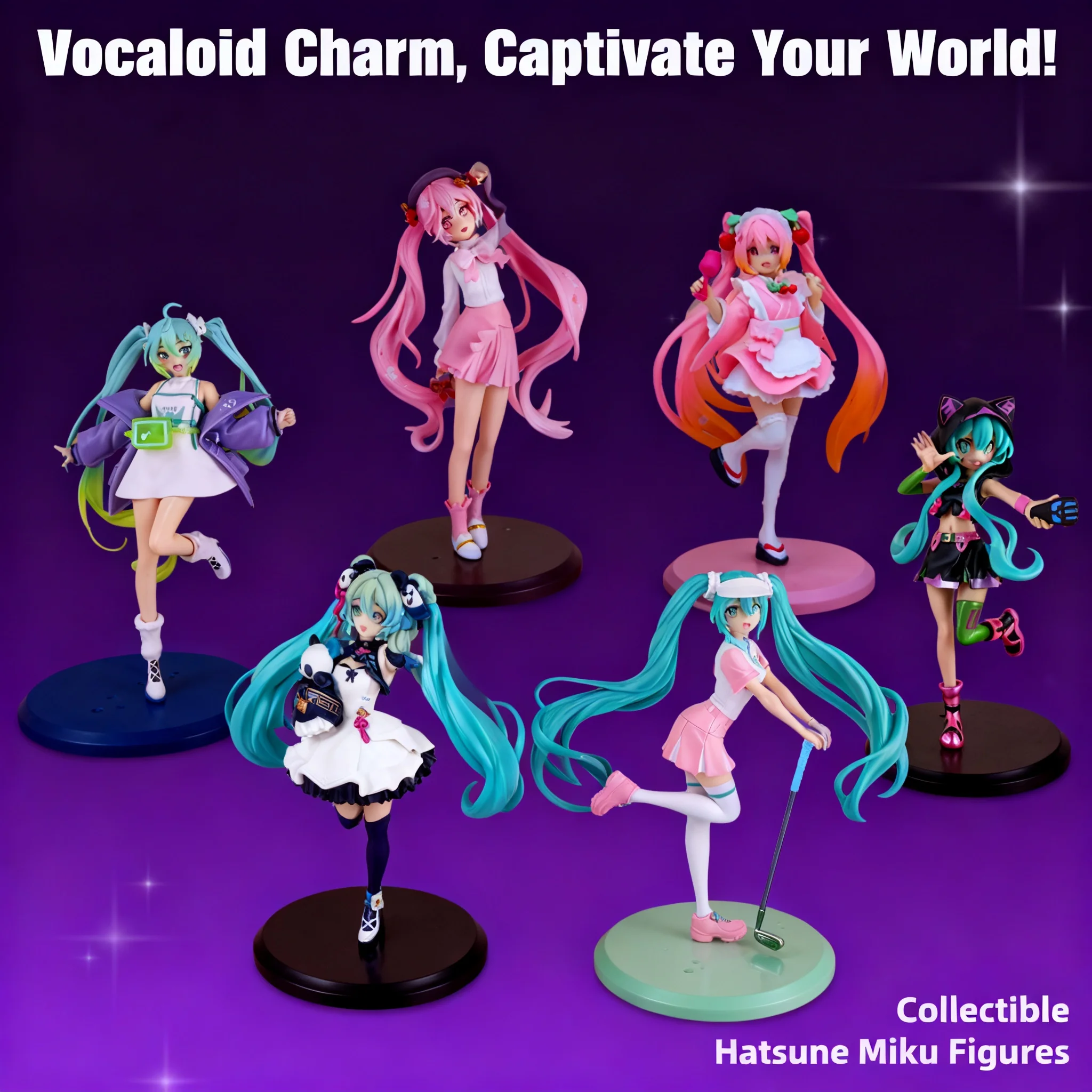 Anime Figure Hatsune Miku Virtual Singer Cartoon Girl Collectible Model Statue Wholesale Anime Merchandise Decoration Gift For
Anime Figure Hatsune Miku Virtual Singer Cartoon Girl Collectible Model Statue Wholesale Anime Merchandise Decoration Gift For